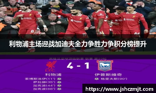 利物浦主场迎战加迪夫全力争胜力争积分榜提升